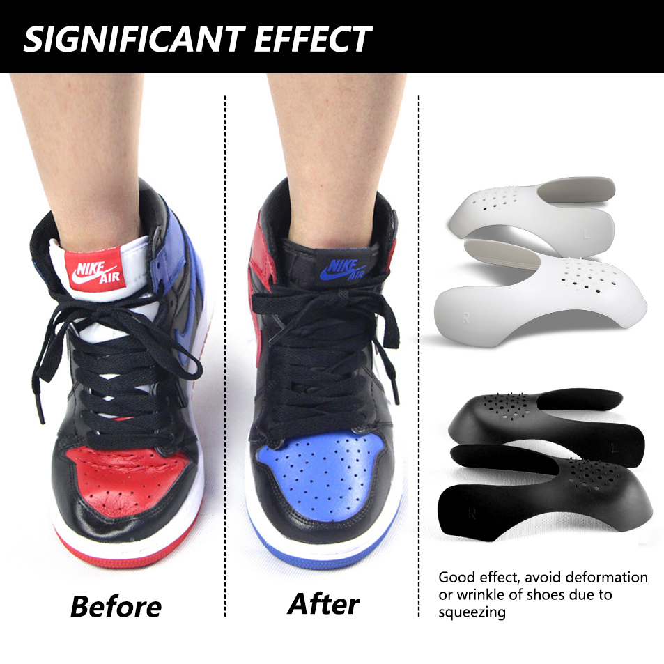 Shoe Shield Penyangga Atas Sepatu Untuk Perawatan Sneakers Anti-Kerut Anti Lipat