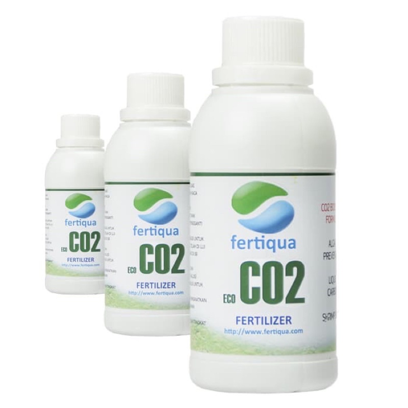 Fertiqua eco Co2 Kemasan 100 ML Botol Kecil pupuk cair aquascape