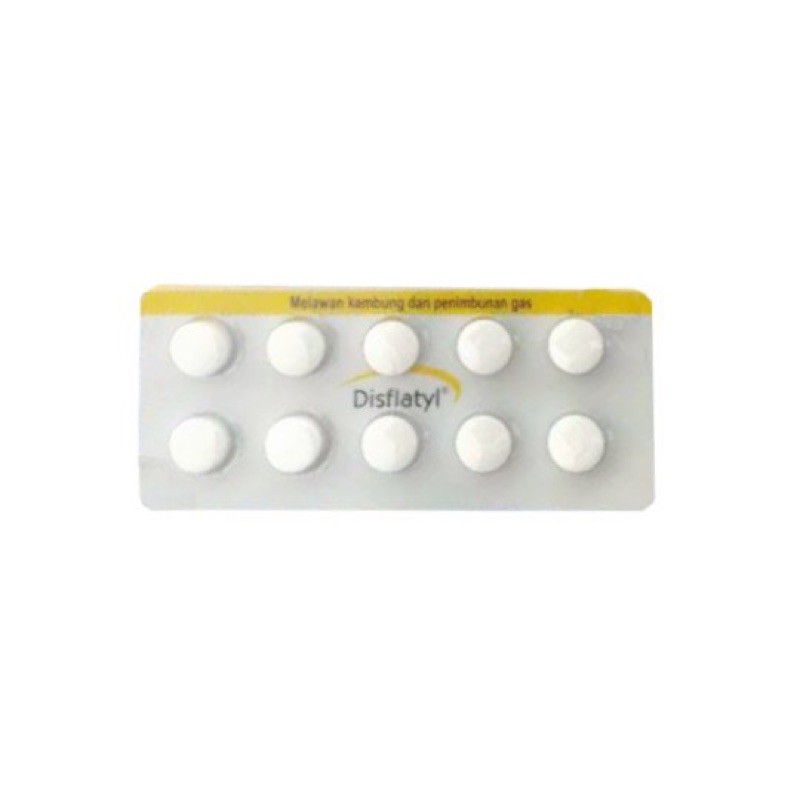 DISFLATYL 40 MG 10 TABLET (PERUT KEMBUNG)