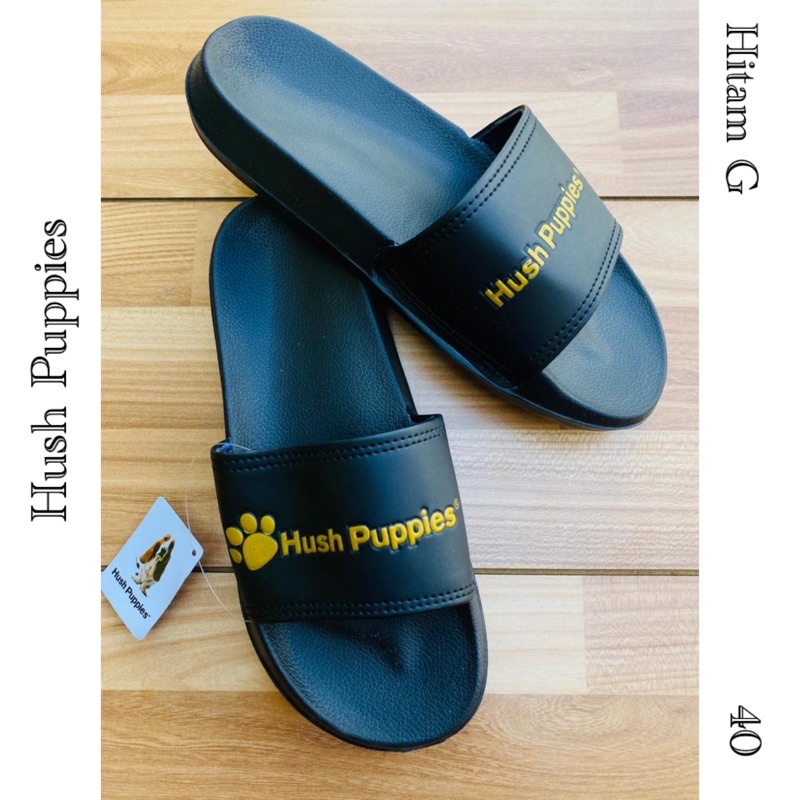 sandal hush hitam G