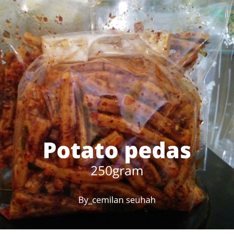 Potato pedas bantat daun jeruk isi 250 gram