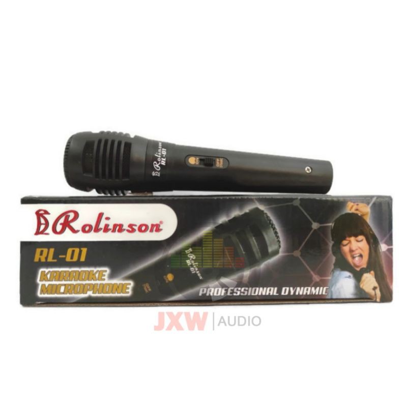 MIC KABEL MURAH ROLINSON RL 01 / MICROPHONE ROLINSON RL-01 / RL01