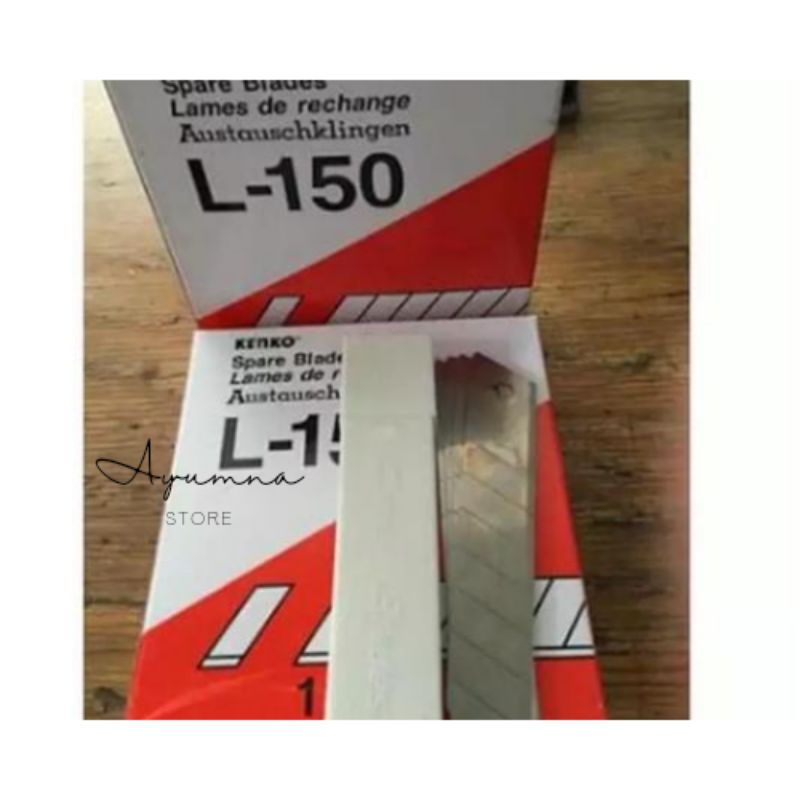 

ISI PISAU CUTTER KENKO L-150 1 PACK ISI 12 TUBE