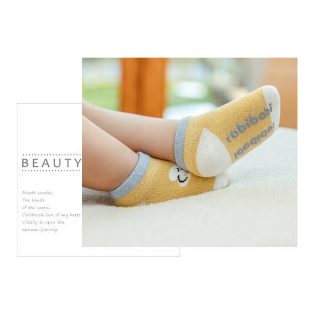 HappyOliver COBY Kaos Kaki Bayi Anak Laki Laki Perempuan import 0- 12 bulan Bahan Berkualitas