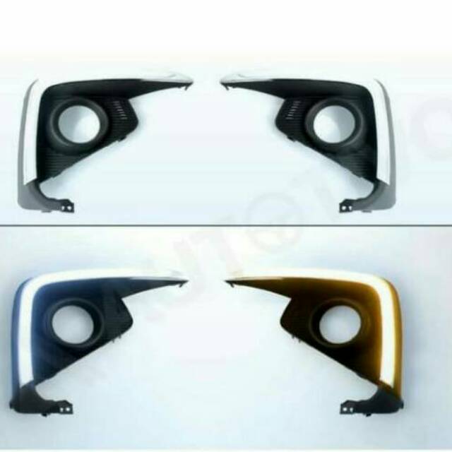 LED lampu kabut foglamp DRL all new ertiga 2018 foglamp cover DRL