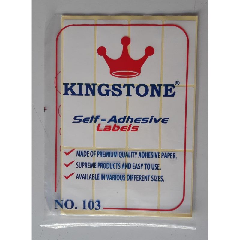 

Label Nama Undangan Pernikahan Putih Polos Kingstone Harga Murah