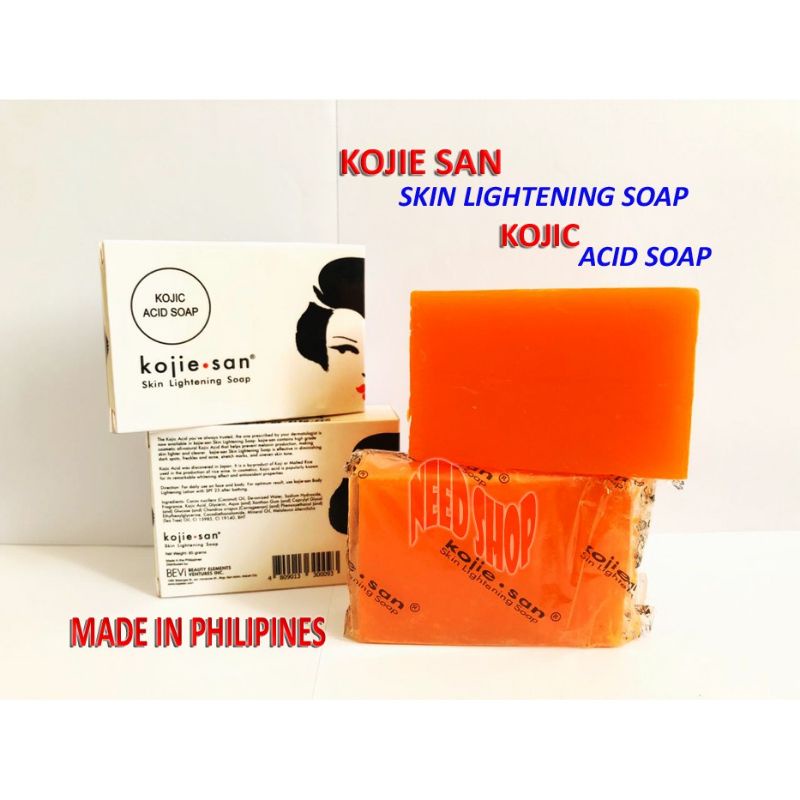 65 GRAM SABUN KOJIE SAN - KOJIC ACID SOAP SKIN LIGHTENING ORIGINAL BPOM BPOM NA : 40130500482