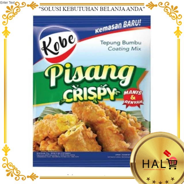 

KOBE TEPUNG PISANG GORENG 70 GR