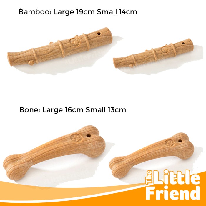 Mainan Gigitan Anjing Wooden Antler Molar Stick Dog Chewing Toy