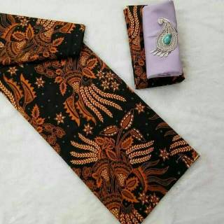 Bahan Baju  Kain Batik Pekalongan Couple  Kebaya Brokat  