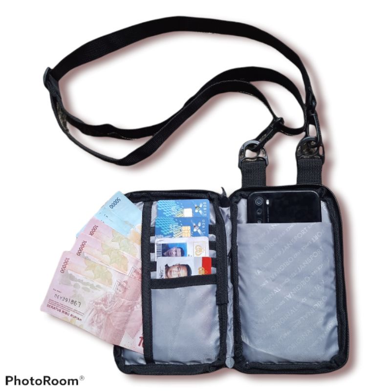 SAKO HANGING WALLET WATERPROOF TAS WAISTBAG SELEMPANG MINI TERMURAH