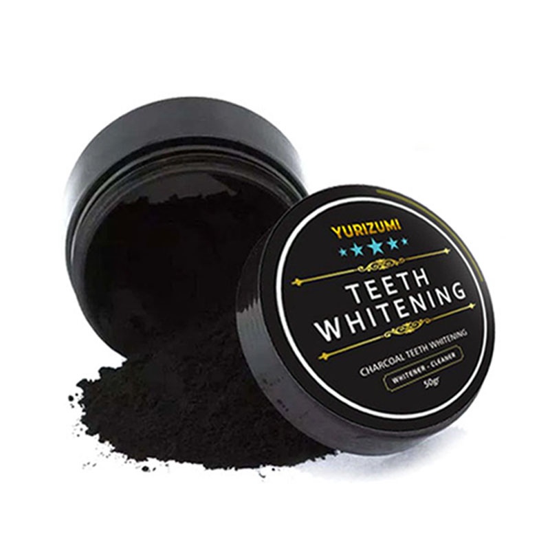 Beauty Jaya - BISACOD Pemutih Gigi Alami Teeth Whitening By Yurizumi Actived Charcoal Powder Pemutih Gigi Kuning 30gr