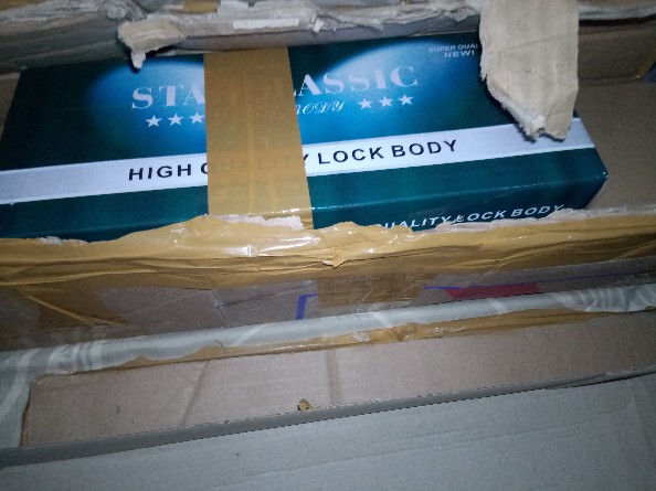 Paket Gagang Pintu Rumah 45 Cm Dan Body Kunci 1 Set Hemat Murah