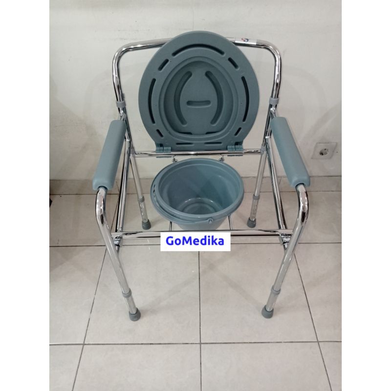 Kursi BAB Lansia  Commode Chair Kursi Puk  Manula