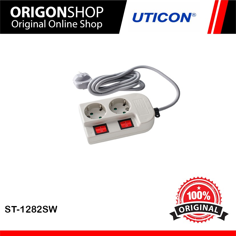 Uticon ST-1282SW Stop Kontak Multi 2 LB