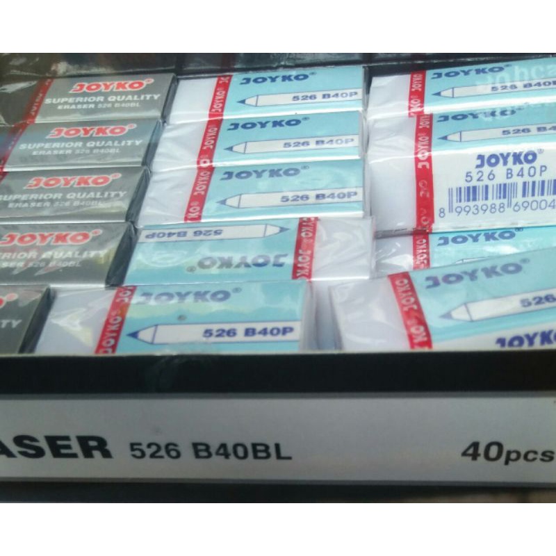 

Joyko Eraser / Penghapus Joyko 526- B40 Kecil ( satuan )