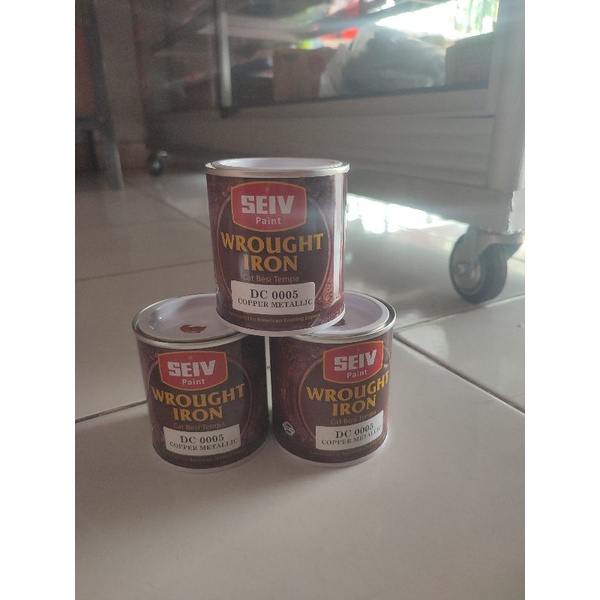 

Cat Seiv Emas Dan Tembaga l