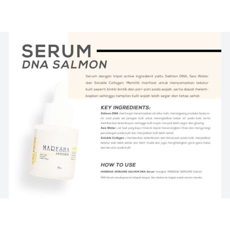 PEELING SERUM / DNA SALMON MARESHA