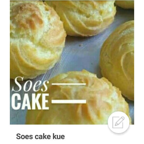 

Soes cake kue soes