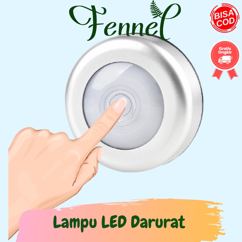 Lampu LED Darurat Lemari Kamar YJ-903