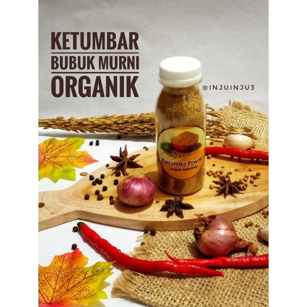 

Ketumbar Bubuk Murni Organik 50 gr