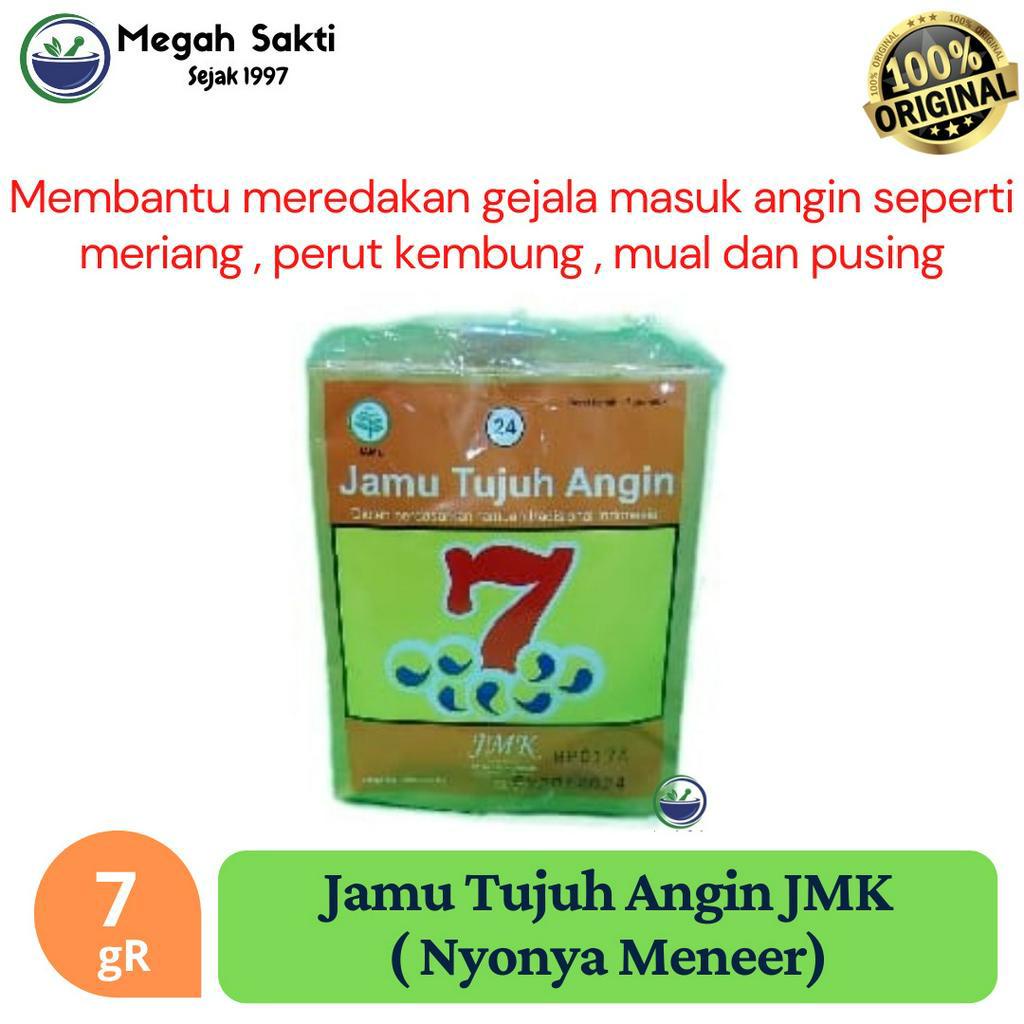 

Megah Sakti - Jmk Jamu Tujuh Angin - Jamu Pereda Masuk Angin Dan Meriang