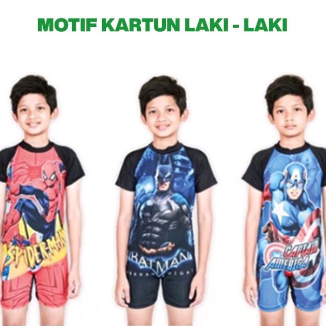 Baju Renang anak karakter /Baju berenang anak /Cloth swimming