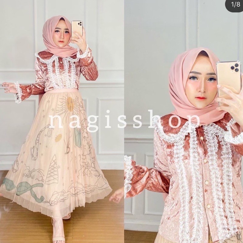 ATASAN BLOUSE BLUDRU IMPORT NAGISHOP