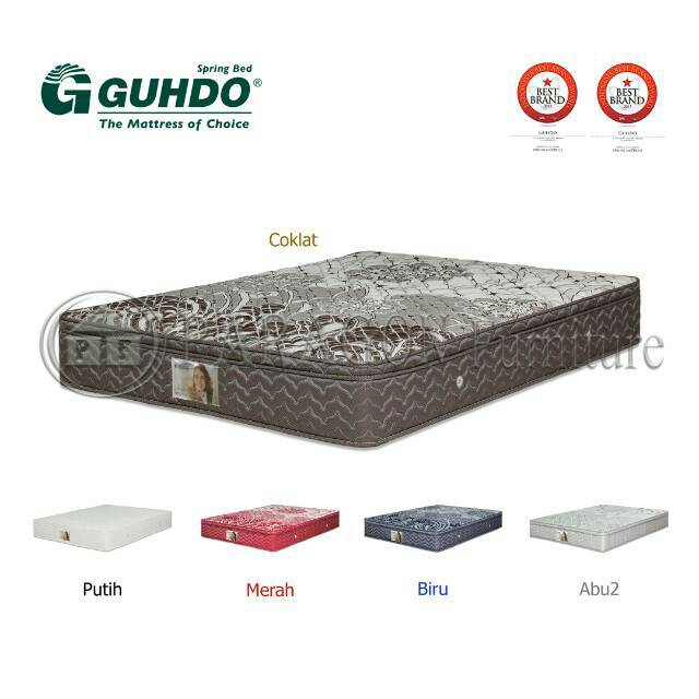 Guhdo Spring bed Kasur Standard Plush Top 180x200x26