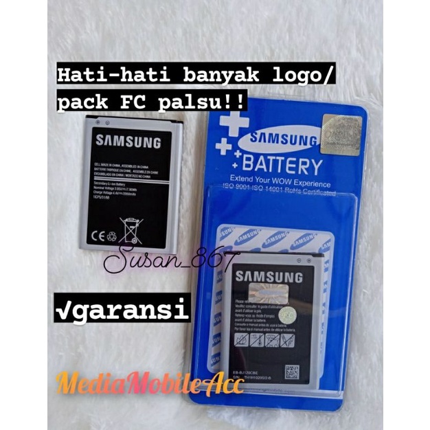 BATERAI BATTERY ORIGINAL SAMSUNG J1 2016 J12016 J120 J1 20 BATRE BATTERY BERKUALITAS