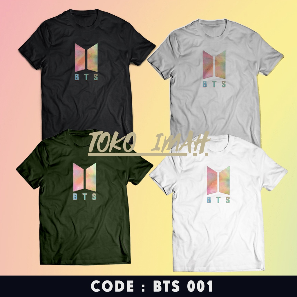 TERBARU!!!!! KAOS KEKINIAN BTS x LOVE SABLON DTF ALL SIZE BAHAN KAOS COTTON COMBED 30S/ CUSTOM COWOK CEWEK KAOS SABLON