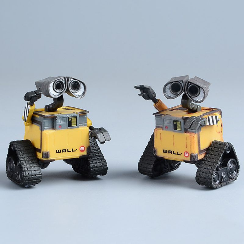 Wall-E &amp; EVE Mini Robot Movable PVC Action Figures Toys Gift for Kids-3 Styles Toy Collectibles