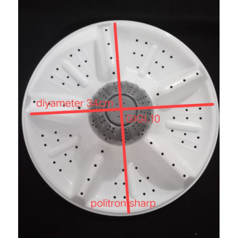 pulsator mesin cuci polytron 2 tabung