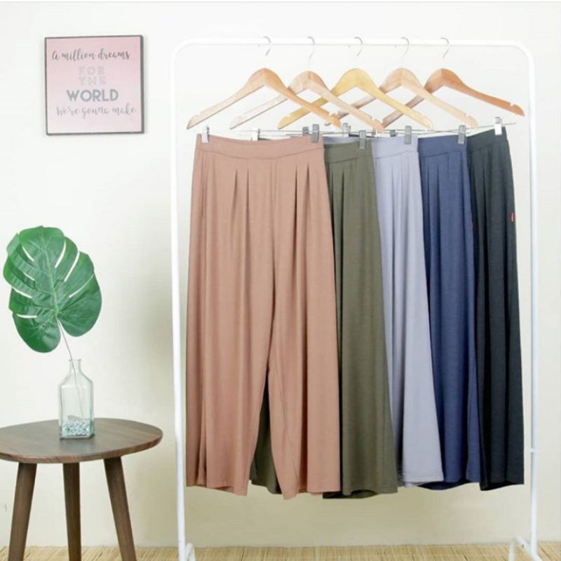 celana dauky - palazzo classic dauky - homewear dauky