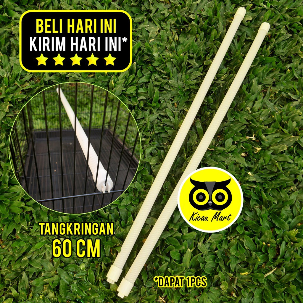 TANGKRINGAN 60 CM TANGKRINGAN HAMSTER GLIDER KENARI SUGAR GLIDER PARKIT PERKUTUT STANDING HOLDER TKRU