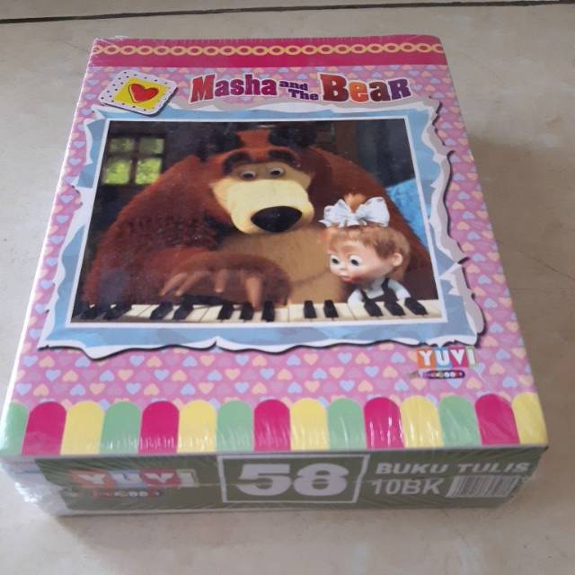 

Buku tulis YUVI 58lbr isi 10pcs