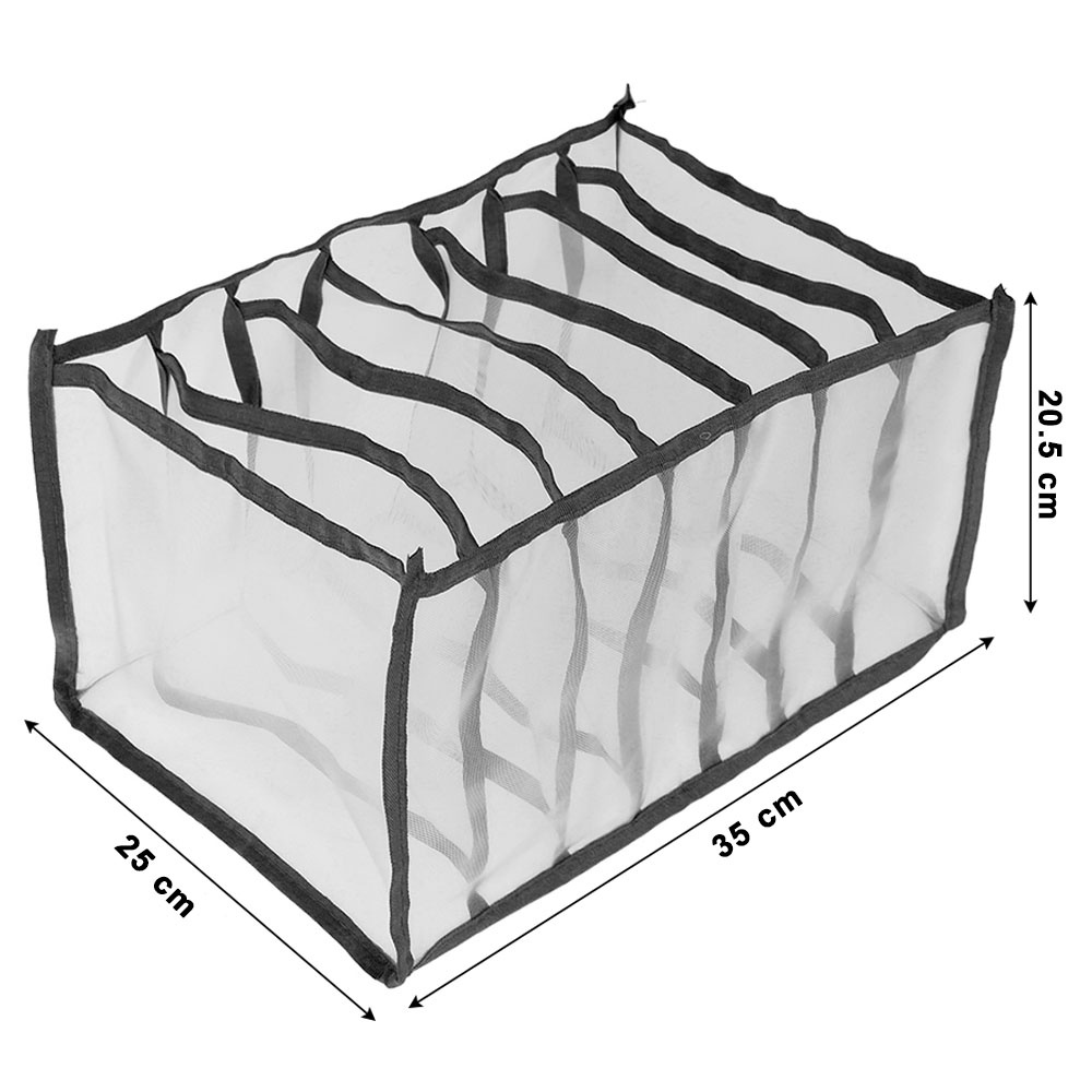 tempat bajju lipat storage box travel R282 - tempat penyimpan pakaiaan / dalaman laundry bag serbaguna lemari rapi