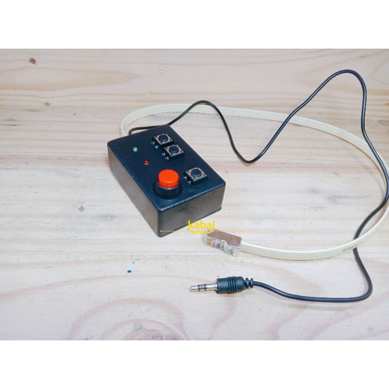 PTT BOX PLUS TOMBOL UP DOWN FREKWENSI ICOM ALINCO