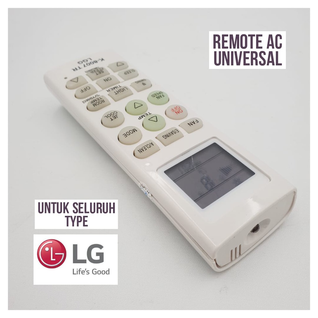 Remote AC LG Dual Inverter K-8007/ Remote Ac Lg Hercules/Mini Hercules jet cool/ Remote Control AC