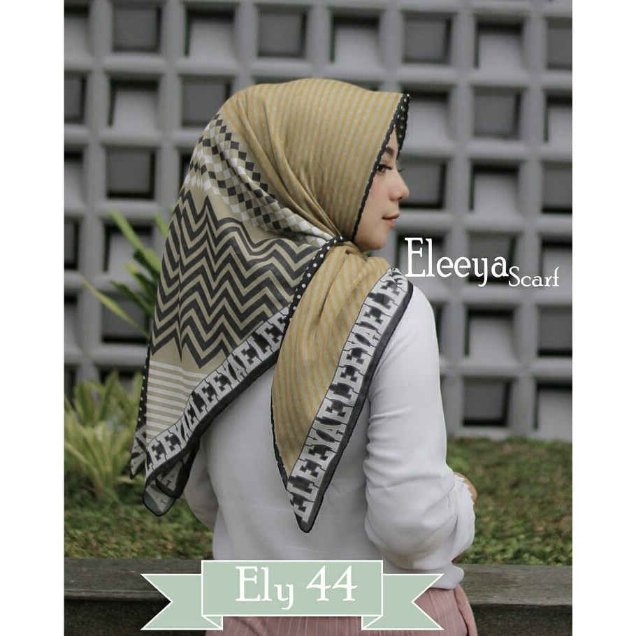 HIJAB SEGIMEPAT MOTIF PRINTING II Eleeyascarf: ELY 44