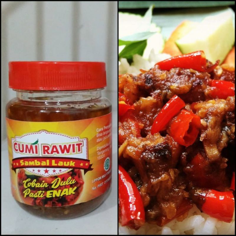 

Sambal cumi rawit 180gram