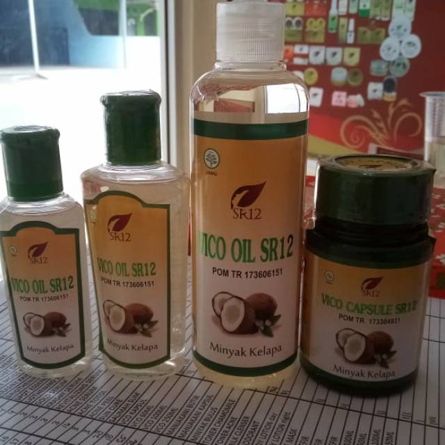 Vico Oil SR12 Minyak Kelapa,Virgin Coconut Oil