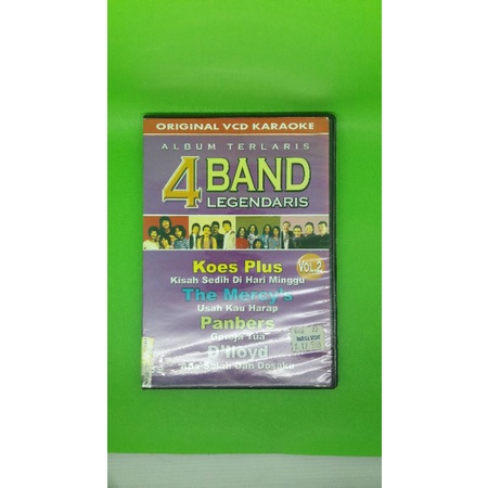 Vcd karaoke Original Album Terlaris 4BAND LEGENDARIS vol 2 by GAPERINDO