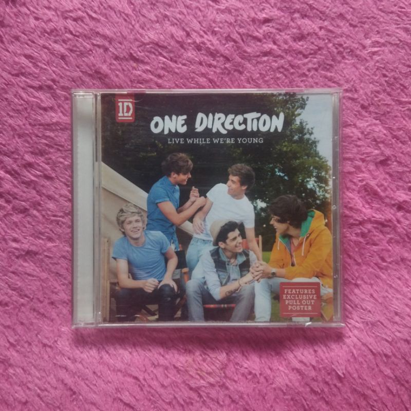[IMPORT & RARE] ONE DIRECTION 1D - LIVE WHILE WERE YOUNG EP CD SINGLE OFFICIAL ALBUM HARRY STYLES LO
