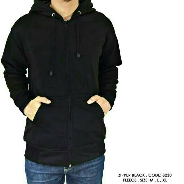 JAKET SWEATER HOODIE ZIPPER RESLETING  POLOS COWOK 