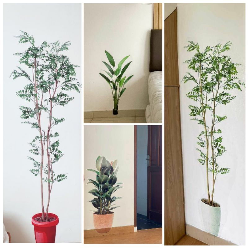 WALLDECAL STIKER DINDING STIKER POHON 3D