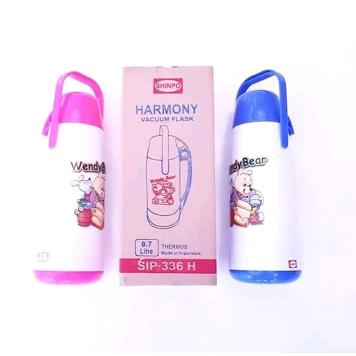 TERMOS KECIL SHINPO 700ML - TERMOS HARMONI - TERMOS AIR PANAS DAN DINGIN - TERMOS LUCU