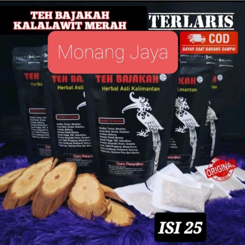 

TEH BAJAKAH MERAH / TEH KALALAWIT MERAH ISI 25PCS 100% ASLI