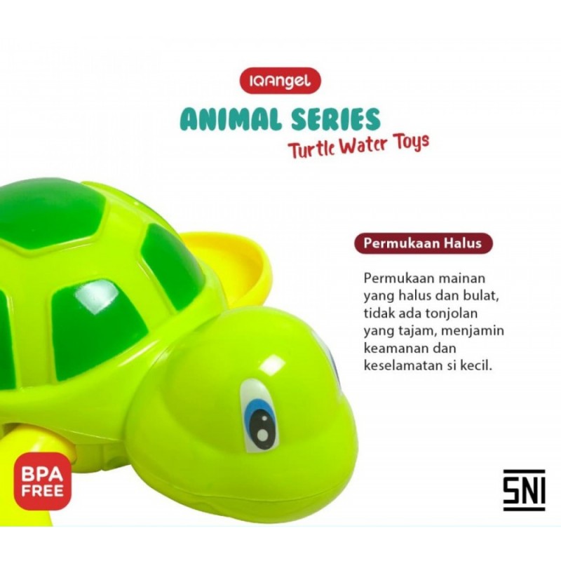 IQ Angel Animal Series Mainan Motorik Anak - Turtle / Kura-kura - Random