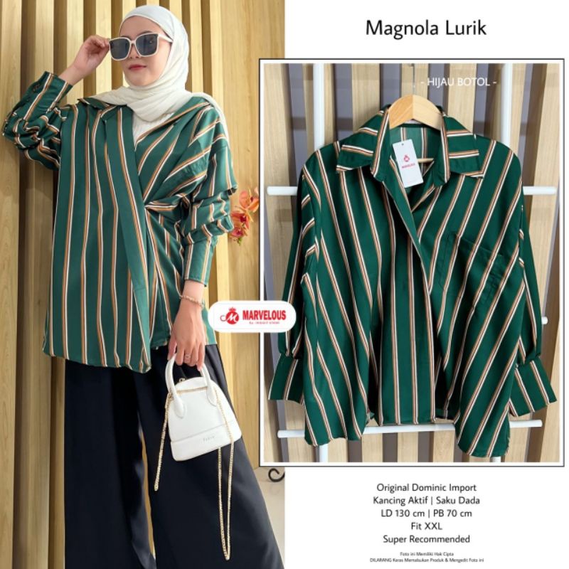 MAGNOLA LURIK BY MARVELOUS (BLAZER MUSLIMAH) Blazer wanita rekomended